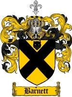 Barnett coat of arms family crest download