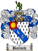 Barnicle coat of arms family crest download