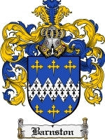 Barnston coat of arms family crest download