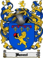 Baroni coat of arms family crest download