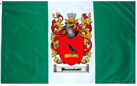 Baronowski family crest coat of arms flag