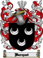 Barquet coat of arms family crest download