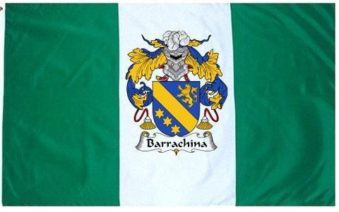 Barrachina family crest coat of arms flag