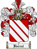 Barral coat of arms family crest download
