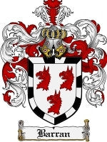 Barran coat of arms family crest download