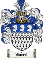 Barrel coat of arms family crest download