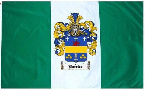 Barrier family crest coat of arms flag
