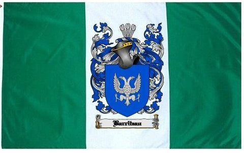 Barriteau family crest coat of arms flag