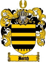 Bartch coat of arms family crest download