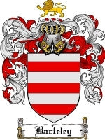 Barteley coat of arms family crest download