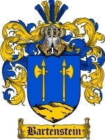 Bartenstein coat of arms family crest download