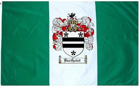 Bartholot family crest coat of arms flag