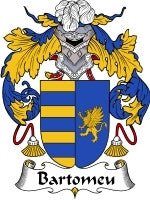 Bartomeu coat of arms family crest download