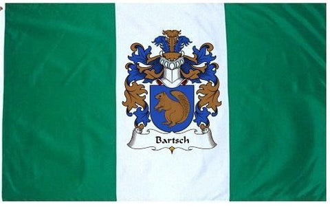 Bartsch family crest coat of arms flag