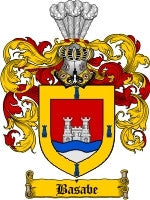 Basabe coat of arms family crest download