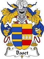 Baset coat of arms family crest download