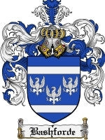 Bashforde coat of arms family crest download