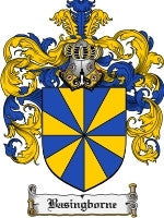 Basingborne coat of arms family crest download