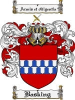 Basking coat of arms family crest download