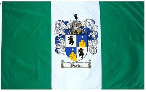 Basler family crest coat of arms flag