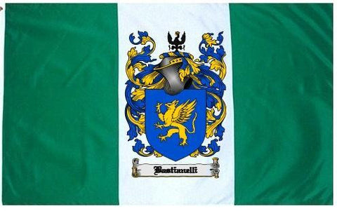 Bastianelli family crest coat of arms flag