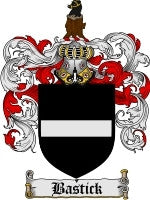 Bastick coat of arms family crest download