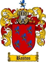 Bastos coat of arms family crest download