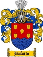 Basurto coat of arms family crest download
