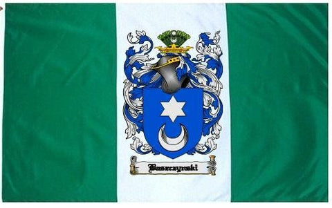 Baszczynski family crest coat of arms flag
