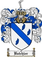 Batchlor coat of arms family crest download