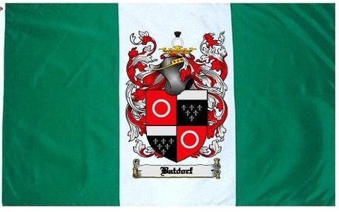 Batdorf family crest coat of arms flag