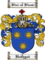 Bathgat coat of arms family crest download