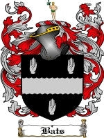 Bats coat of arms family crest download