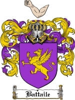 Battaile coat of arms family crest download