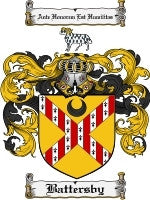 Battersby coat of arms family crest download