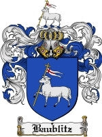 Baublitz coat of arms family crest download