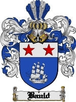 Bauld coat of arms family crest download