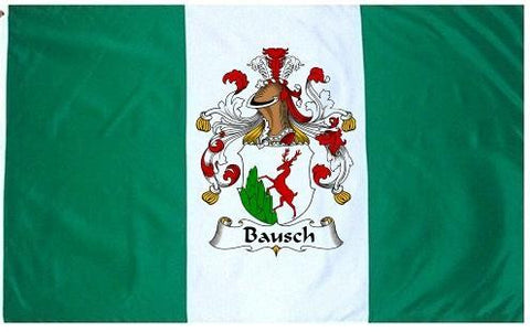 Bausch family crest coat of arms flag