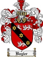 Bayler coat of arms family crest download