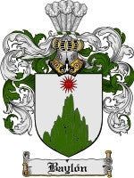 Baylon coat of arms family crest download