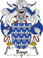 Bayo coat of arms family crest download