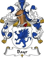 Bayr coat of arms family crest download