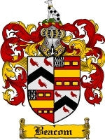 Beacom coat of arms family crest download
