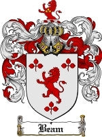 Beam coat of arms family crest download