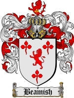 Beamish coat of arms family crest download