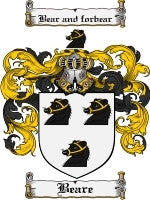 Beare coat of arms family crest download