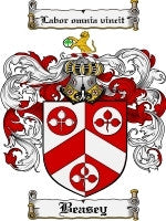 Beasey coat of arms family crest download