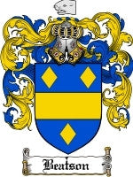 Beatson coat of arms family crest download