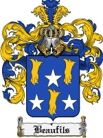 Beaufils coat of arms family crest download