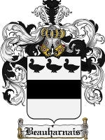 Beauharnais coat of arms family crest download